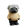 Cool Pug Car Dashboard Toys Car Accessories Interior Auto Decoration For Home Cartoon Puppy Dog Figures Car Ornaments Gifts Cute