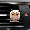 Pearl Owl Car Decoration Car Air Freshener Auto Outlet Perfume Clip Car Aroma Diffuser Car Accessories Auto Ornaments Gifts
